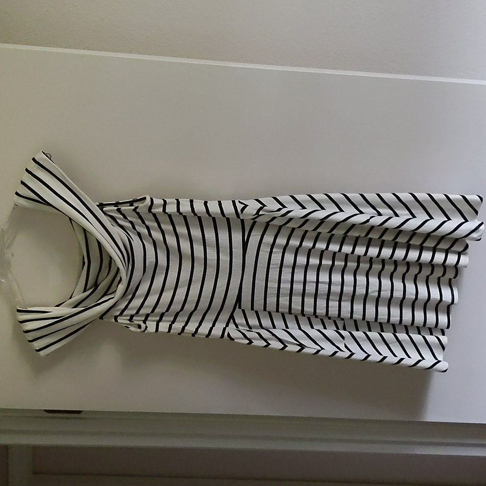 Candie's Striped Swing Dress Size Large NWT